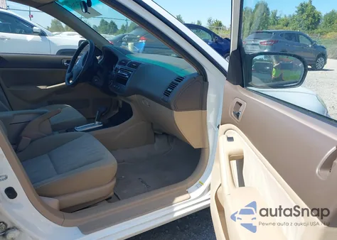 2004 Honda Civic Lx из США, поврежденный, VIN 2HGES16604H630203